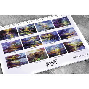 Calendario da Parete Personalizzato 2026 2027 Stampato a Colori con Rilegatura a Spirale, Calendario da Tavolo per Casa e Ufficio - Product Image 5