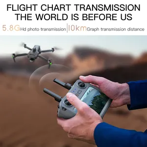 Sg909 Max Chuyên Nghiệp Drone Với <span class=keywords><strong>GPS</strong></span> 4K Máy Ảnh 3-Trục Gimbal 360 Chướng Ngại Trở Tránh Màn Hình Cảm Ứng FPV Không Chổi Than Dron - Product Image 3