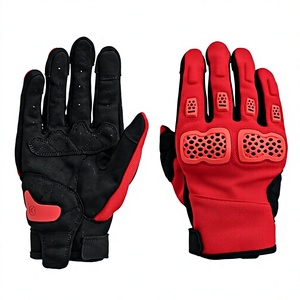 Gants en cuir pour homme, élégants, marron, pour la conduite et la moto, gants d'hiver en cuir, gants de protection pour moto en hiver - Product Image 3
