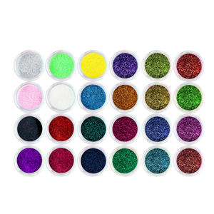 Anynow 24 Couleurs Manucure Laser Glitter Poudre Séchage Rapide Stage Maquillage Décoration avec Excellent Effet Nail Art - Product Image 2