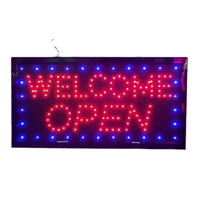 Neon Sign OPEN LED Business Sign Advertisement Board Electric Display Sign Two Modes Flashing & Steady Light · image 2