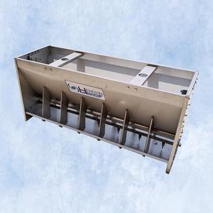 Vente directe d'usine, nouveau système d'alimentation pour porcs populaire Hengyin, équipement d'élevage de porcs, mangeoire automatique en acier inoxydable double, 1 an - Product Image 1