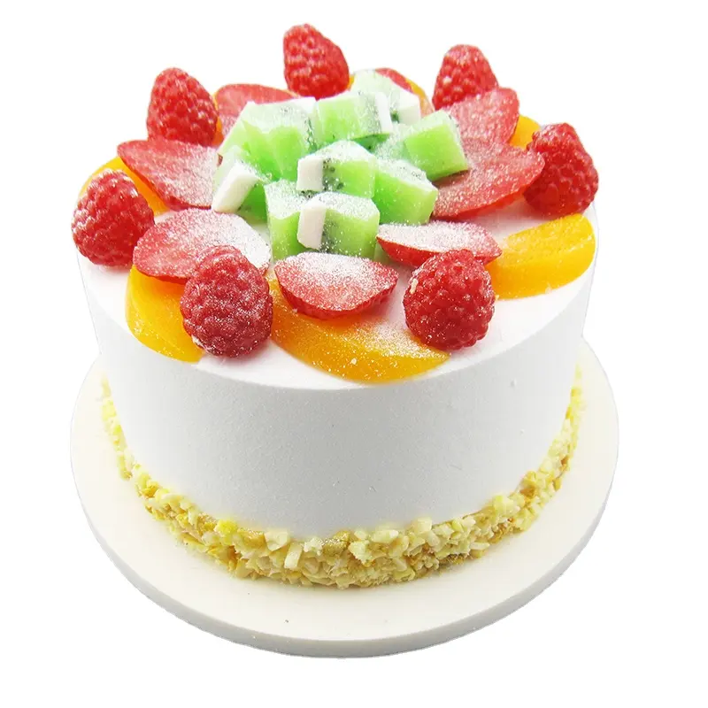 시뮬레이션 웨딩 케이크/생일 케이크 식품 모델 장식 가게 음식 케이크 디스플레이