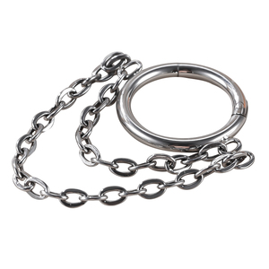 Khuyên Xỏ Lỗ Tròn Bằng Thép Không Gỉ 316L Với Dây Chuyền Nhiều Lớp Khuyên Mũi Khuyên Tai Sụn Khuyên Núm Vú Trang Sức Xỏ Lỗ Cơ Thể - Product Image 2