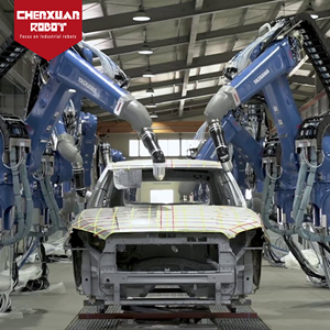 Stazione Robotica di Verniciatura Automatica a 6 Assi ad Alta Precisione, Robot <span class=keywords><strong>Pittore</strong></span> Flessibile Multi-braccio per Linee di Verniciatura Carrozzeria - Product Image 5