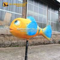 MYDINO Modèle de poisson de robot animatronique personnalisé à haute simulation grandeur nature