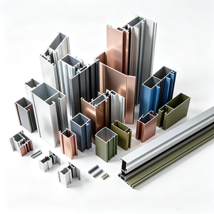 Profils en aluminium 6063 sans droits de douane en Australie, profils en alliage d'aluminium anodisé, profils en aluminium pour fenêtres - Product Image 1
