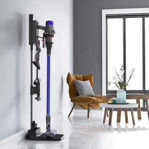 Support en métal pour <span class=keywords><strong>aspirateur</strong></span> <span class=keywords><strong>Dyson</strong></span>, boîte de rangement, Stable, avec ouverture sur grille, sans fil - Product Image 1