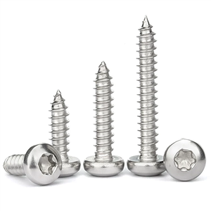 Vis autotaraudeuses Torx à tête cylindrique <span class=keywords><strong>M8</strong></span> A2 antivol de haute qualité, personnalisables en usine, vente chaude - Product Image 1