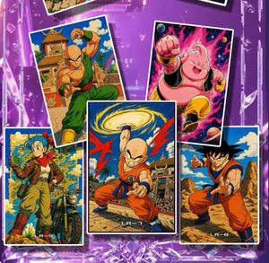 Cartes <span class=keywords><strong>de</strong></span> collection <span class=keywords><strong>Dragon</strong></span> <span class=keywords><strong>Ball</strong></span> <span class=keywords><strong>Z</strong></span> Anime Japonais – Belles cartes <span class=keywords><strong>de</strong></span> <span class=keywords><strong>jeu</strong></span> en papier coloré DBZ Goku Vegeta – Cadeau jouet pour enfants - Product Image 6