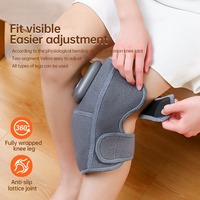 Neueste wiederauf ladbare elektrische tragbare beheizte Knie massage gerät 9 Modi 45-55 Wärme Schulter Ellenbogen Abdeckung Vibrations kompression