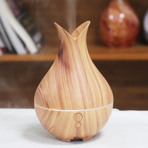 Diffuseur d'huiles essentielles ultrasonique YX-309, grain de bois clair, alimentation USB, diffuseur d'arômes domestique, capacité de 10 à 20 m², moins de 0,5 L - Product Image 2