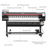 Imprimante Grand Format Extérieur/Intérieur Roll-to-Roll Écologique à Solvants 2.2m/2.5m/3.2m pour Toile et Bâche