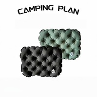 Coussin de camping gonflable imperméable Da Niu, pliable, ultraléger et portable pour la randonnée et les pique-niques en extérieur