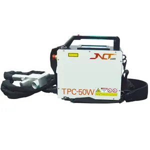 50w 100w 200w Mochila handheld pulsado laser máquina de limpeza para ferrugem pintura remoção a óleo portátil laser cleaner