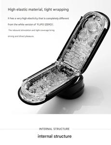 เครื่องช่วยตัวเองอัตโนมัติของผู้ชายของเล่นทางเพศสำหรับผู้ใหญ่รุ่นเครื่องบินแบบฝาพับเป็นศูนย์ - Product Image 2