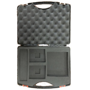 Tùy chỉnh EVA bọt hộp chèn trứng Crate Top Layer máy ảnh trường hợp khó khăn Pick và nhổ bọt gói Đen bộ phận kim loại bảo vệ foa - Product Image 1