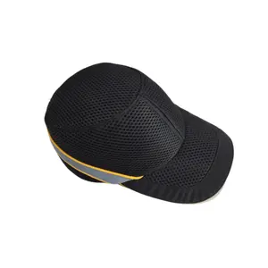 New style Fashion Lightweight Black Color Light Industrial Safety Anti - Collision Bump Cap