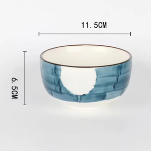Bols à soupe en céramique écologiques et créatifs, personnalisables en couleur et logo, style européen, adaptés aux aliments, pour desserts et dîners - Product Image 6