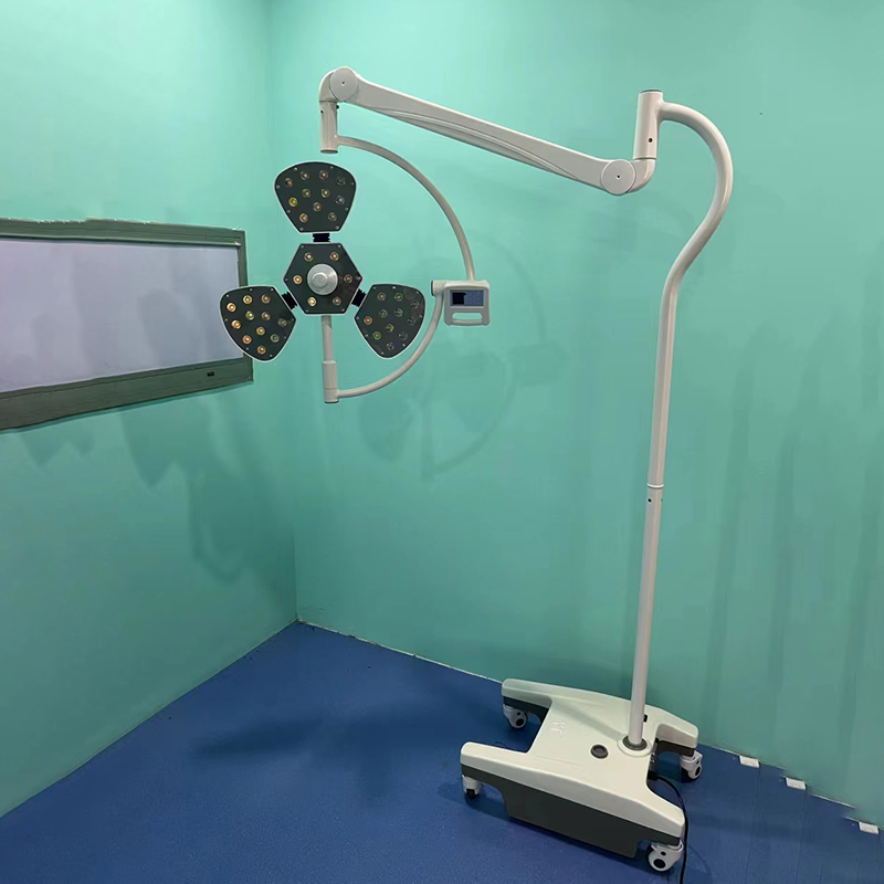 MN-LED3M Portable Mobile Stand New Design Medical Model with Shadowless LED Light Electric Power Source Made of Durable Metal