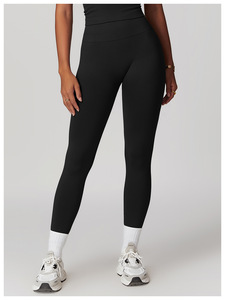 Leggings de yoga pour femmes, taille haute, en nylon et élasthanne de qualité supérieure, avec logo personnalisé, pour le <span class=keywords><strong>sport</strong></span> et la gym - Product Image 5