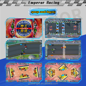 BangJie Promotion : Équipement de jeu de simulation de course, Machine de jeu d'arcade interactive à grand écran LCD HD avec système de rédemption de tickets - Product Image 4