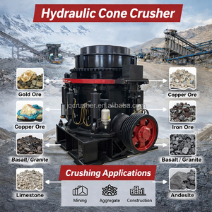 Trituradora de Cono Hidráulica Multicilíndrica Portátil y Eficiente <span class=keywords><strong>Metso</strong></span> <span class=keywords><strong>HP400</strong></span> para Minería de Mineral de Hierro - Product Image 4