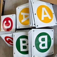 Signalétique de sécurité en aluminium composite de haute qualité, signalétique de sécurité incendie, panneau émaillé, panneau de signalisation routière