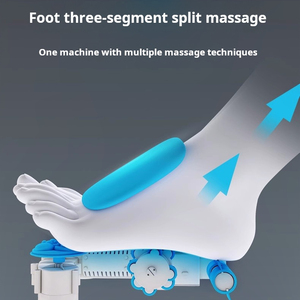 Masseur de pieds multifonctionnel chauffant à commande motorisée pour une relaxation profonde et une circulation sanguine améliorée, masseur de pieds Shiatsu - Product Image 2