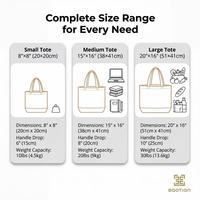 Sac fourre-tout en toile de coton personnalisé avec logo, écologique, réutilisable et lavable pour les courses au supermarché