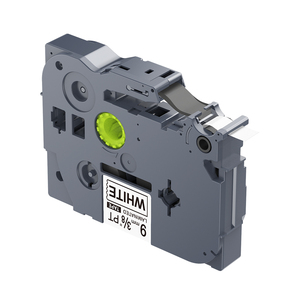 TZ221 TZe221 TZ-221 TZe-221 9mm Noir sur Blanc Stratifié Compatible Cartouche D'étiquettes pour Frère P-touch PT-<span class=keywords><strong>1010</strong></span> - Product Image 4