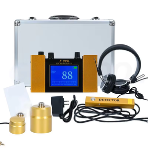 EXUAN F999L Détecteur électronique de fuites haute précision pour conduites d'eau et pipelines souterrains, usage industriel intelligent, batterie 9V - Product Image 1