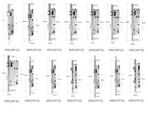 新しいデザインスマート電気デジタルドアロック防水Tuya Ttlock Wifiロック指紋ドアロック - Product Image 3
