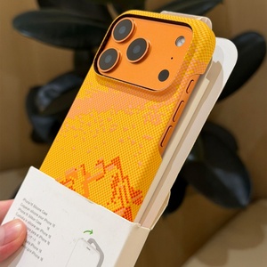 Luxury Carbon Fiber Texture Magnetic <b>Phone</b> Case for iPhone 17 14 15 16 Pro Max 17 Air Ultra Thin Hard PC Shockproof Back Cover - Product Image 4