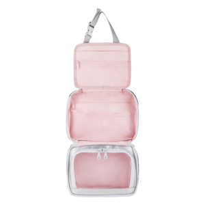 กระเป๋าใส่เครื่องสำอางแฟนซีทำจากโพลีเอสเตอร์รีไซเคิล ขนาดใหญ่ สำหรับผู้หญิง ออกกำลังกาย - Product Image 4