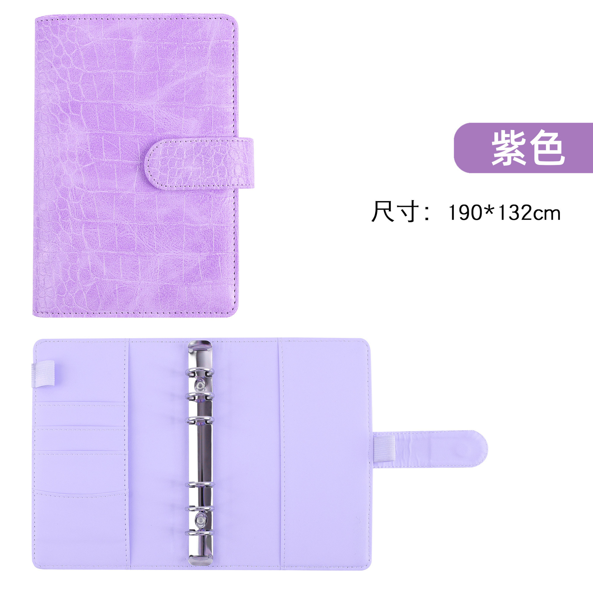 Crocodile-lilas (coquille unique)