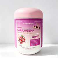 Poudre de collagène marin WelnessWays avec biotine, vitamine C et mélatonine favorisant une peau saine, complément anti-âge, vente en gros