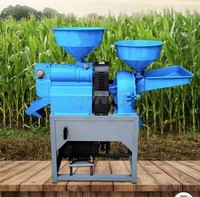 Prix d'usine, polisseuse domestique de haute qualité, machine à décortiquer le riz commerciale, moulin à café, moulin à maïs