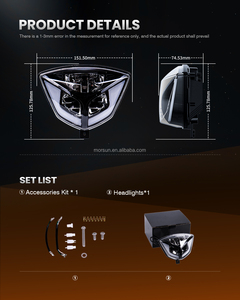 Nouveau projecteur de phare LED pour moto tout-terrain, pour <span class=keywords><strong>GasGas</strong></span> EC250 EC250F <span class=keywords><strong>EC300</strong></span> Enduro 2021-<span class=keywords><strong>2023</strong></span>, phare pour TXT RACING <span class=keywords><strong>2023</strong></span> - Product Image 3