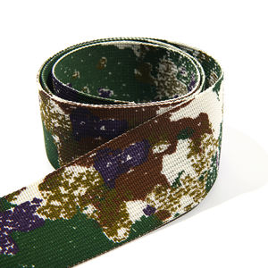 <span class=keywords><strong>Sangle</strong></span> en polyester/nylon écologique et durable, camouflage brodé, pour sac ou ceinture à sublimation - Product Image 4