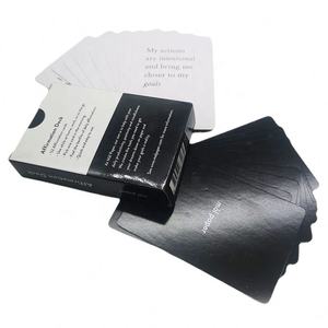 <span class=keywords><strong>Jeu</strong></span> de cartes <span class=keywords><strong>d</strong></span>'affirmation noir et blanc, impression personnalisée, cartes <span class=keywords><strong>d</strong></span>'affirmation <span class=keywords><strong>d</strong></span>'<span class=keywords><strong>amour</strong></span>-propre pour les conversations sur l'<span class=keywords><strong>histoire</strong></span> de vie - Product Image 2