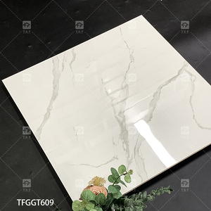 Dalles de sol et de mur en porcelaine blanche brillante <span class=keywords><strong>OUSEN</strong></span>, imitation pierre, texture brique, isolation thermique pour villa, application 10 mm - Product Image 2