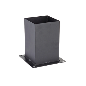 Heavy Duty Metal Stainless Steel 3X3 5X5 6X6 Round Grounded <strong>Fence</strong> <strong>Post</strong> Base Support Plate <strong>Brackets</strong> <strong>for</strong> <strong>Concrete</strong> - Product Image 1