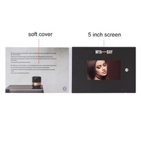 DIY Marketing Promotionnel Publicité Affaires Mariage 5 Pouces Affichage Lcd Pop up Livre Vidéo Carte Cadeau Numérique