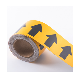 Precio de fábrica al por mayor TM3100 rojo + blanco 5cm * 50 m/rollo película de vinilo autoadhesiva acrílica PET no imprimible reflectante - Product Image 3