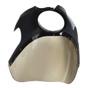 Parabrisas delantero <span class=keywords><strong>Universal</strong></span> Retro para motocicleta, carenados para Harley Sportster bobber chopper - Product Image 5
