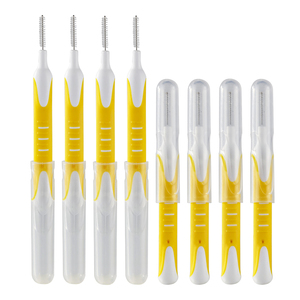 Bio colore matita interdentale spazzole freschi prodotti orali Dupont Nylon spazzola interdentale per la pulizia dei denti - Product Image 5