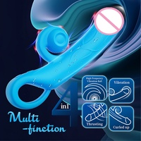 Hochwertige Schnecke Stil G-Punkt Kaninchen Vibratoren Realistische Dildos Vibratoren Sexspielzeug Erwachsene Produkte für Frauen und Männer Paar Sex