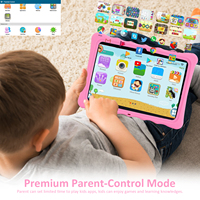 Tablette Android Veidoo 10 Pouces pour Enfants, Quad Core 3 Go RAM 32 Go, Nouvelle Tablette d'Apprentissage pour Enfants avec Application Iwawa