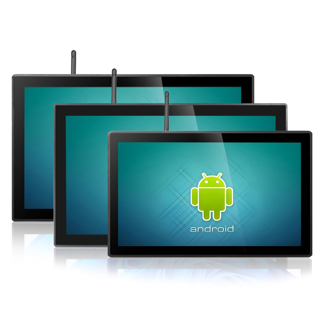 10.1 11.6 12 15.6 18.5 21.5 23.8inch Android 11 All in One Tablet Pc Capacitive Touch Screen Wall Mount Panel Waterproof Monitor